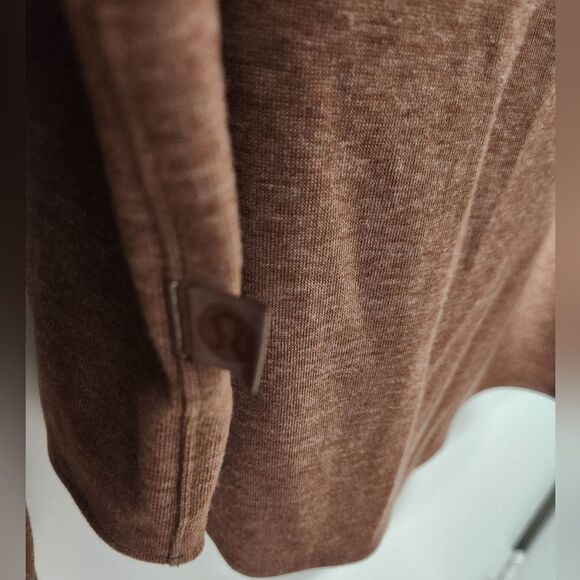 LululemonMen’s Soft Knit Overshirt Size  XL heathered roasted brown - Picture 4 of 5
